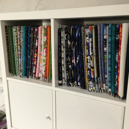 Folding Fabric onto Comic Book Boards